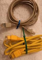 Câble ethernet rj45 cat5e * avec protection., Gebruikt, Ophalen, Minder dan 2 meter