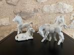 2 koppeltjes porseleinen paarden., Antiek en Kunst, Antiek | Keramiek en Aardewerk, Verzenden