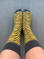 Happy Socks geel bruin maat 41-46, Kleding | Heren, Sokken en Kousen, Happy Socks, Ophalen of Verzenden, Bruin, Zo goed als nieuw