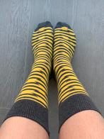 Happy Socks geel bruin maat 41-46, Happy Socks, Ophalen of Verzenden, Bruin, Zo goed als nieuw