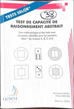 Livre "Test de raisonnement abstrait" - Selor (PDF), Livres, Enlèvement, Autres sujets/thèmes, Emmanuel Hetru er Claire Mercier