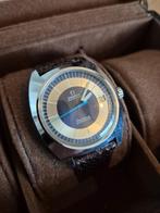 omega horloge, Ophalen, Leer, Staal, Polshorloge