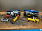 2 x goed werkende elektrische takels 220V, Ophalen, Gebruikt, Elektrisch