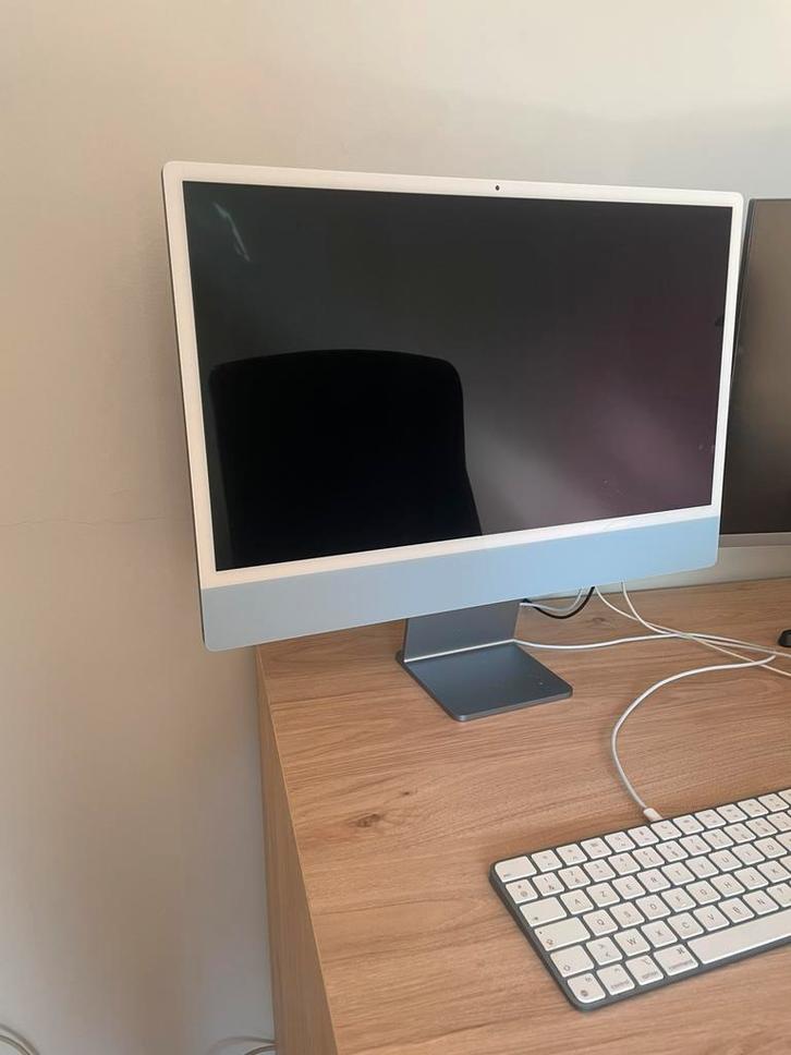 IMac 2021 M1 24Inch, Computers en Software, Apple Desktops, Zo goed als nieuw, iMac, 8 GB, Ophalen