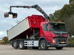 Volvo FMX 330 EURO6!6X4!VOORAS AANGEDREVEN!Z-Kraan/KIPPER!, Auto's, Vrachtwagens, Automaat, Euro 6, 340 pk, Bedrijf