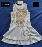 Witte jurk maat 116 cm Nieuw, PIROUETTE., Fille, Robe ou Jupe, Enlèvement ou Envoi