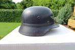 Duitse Luftschutz M40 helm W02, Verzamelen, Ophalen, Landmacht, Helm of Baret