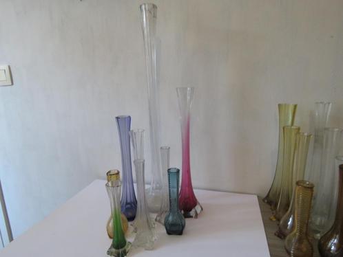 Lot de 8 vases à fleurs Solifleur vintage, Antiquités & Art, Curiosités & Brocante, Enlèvement ou Envoi