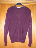 Aubergine cardigan met gouden spikkel, Four Roses, maat 38, Kleding | Dames, Maat 38/40 (M), Overige kleuren, Ophalen of Verzenden