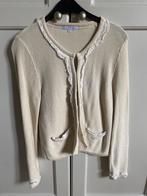 Crèmekleurige gilet Point Virgule 38, Kleding | Dames, Ophalen of Verzenden, Zo goed als nieuw