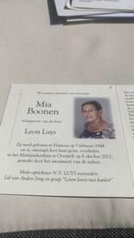 1944/2012, Verzamelen, Bidprentjes en Rouwkaarten, Ophalen of Verzenden, Bidprentje