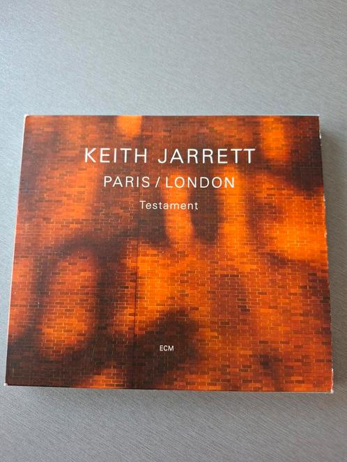 3cd-Set. Keith Jarrett. Testament. Paris/London. (ECM)., Cd's en Dvd's, Cd's | Jazz en Blues, Zo goed als nieuw, Jazz, Ophalen of Verzenden