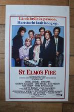 filmaffiche St. Elmo's Fire 1985 filmposter, Collections, Posters & Affiches, Comme neuf, Cinéma et TV, Enlèvement ou Envoi, Rectangulaire vertical
