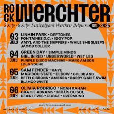 Rock werchter Combi ticket zie link ticketswap, Une personne, Plusieurs jours