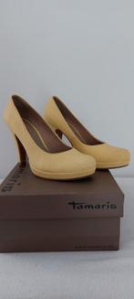 Gele pumps Tamaris maat 38, Kleding | Dames, Schoenen, Ophalen of Verzenden, Zo goed als nieuw, Pumps