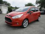 Ford B-Max 1.0 Ecoboost Leder/Auto Airco/Garantie/71.000km, Voorwielaandrijving, Euro 5, Monovolume, Zwart