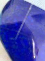 Mooie hanger in Lapis Lazuli edelsteen met zilver., Antiek en Kunst, Ophalen of Verzenden