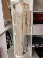 Avond jurk, Wit, Ophalen of Verzenden, Maat 36 (S), Gedragen
