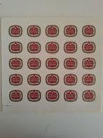 25 jaren 80 stickers Stella Artois bier Interbrew Leuven, Verzamelen, Ophalen of Verzenden, Stella Artois
