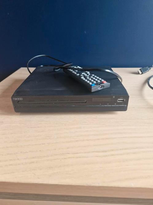 Nikkei DVD-speler + afstandsbediening + HDMI-kabel, Audio, Tv en Foto, Decoders en Harddiskrecorders, Zo goed als nieuw, Ophalen of Verzenden