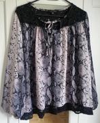 Blouse met kant lolaliza - 40, Ophalen of Verzenden