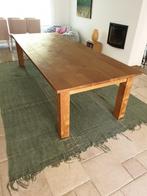 Eettafel (massief hout), Huis en Inrichting, Ophalen, Gebruikt, 100 tot 150 cm, Massief hout