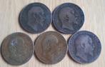 5 PENNIES GRANDE-BRETAGNE : George V : 1905/06/08/09/10 et 1, Timbres & Monnaies, Monnaies | Europe | Monnaies non-euro, Série