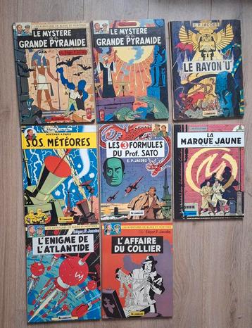 BD collection de Blake et Mortimer de Jacobs EO beschikbaar voor biedingen