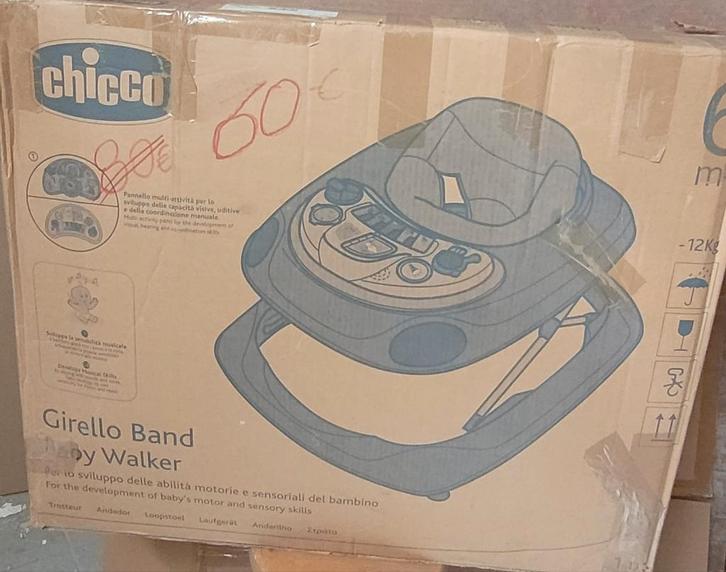 Chicco Girello Band Baby Walker, Kinderen en Baby's, Speelgoed | Overig, Gebruikt, Jongen of Meisje, Ophalen of Verzenden