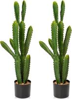 Set van 2 kunstcactussen | GRATIS LEVERING, Binnen, -, Verzenden, Nieuw