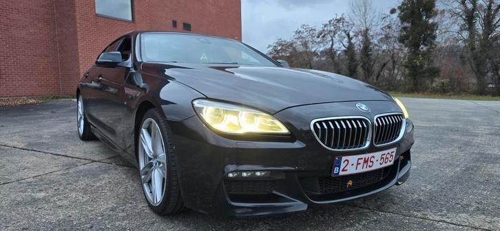 Bmw 640d 2015 Pack M Facelift, Auto's, BMW, Particulier, 6 Reeks Gran Coupé, 360° camera, ABS, Achteruitrijcamera, Adaptieve lichten