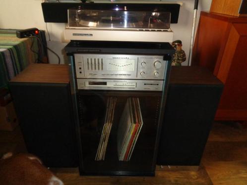 oude stereoketen Marantz , incl speakers , kast, 2 X 65 watt, TV, Hi-fi & Vidéo, Chaîne Hi-fi, Comme neuf, Tuner ou Radio, Haut-parleurs