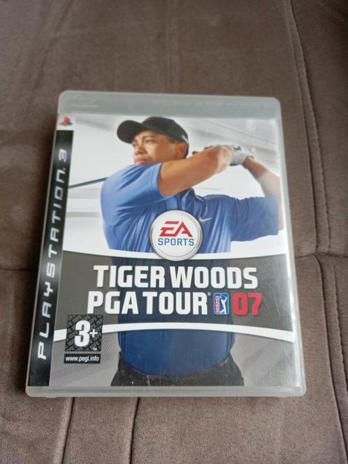 PS3 Tiger woods PGA Tour 07, Games en Spelcomputers, Games | Sony PlayStation 3, Gebruikt, Sport, 3 spelers of meer, Vanaf 3 jaar