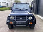 Suzuki Samurai 1.3i | 4X4 | Top staat | Garantie, Stof, Zwart, Blauw, Bedrijf