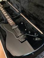 Squier (Fender) Baritone Jazzmaster - Black, Muziek en Instrumenten, Snaarinstrumenten | Gitaren | Elektrisch, Ophalen, Gebruikt