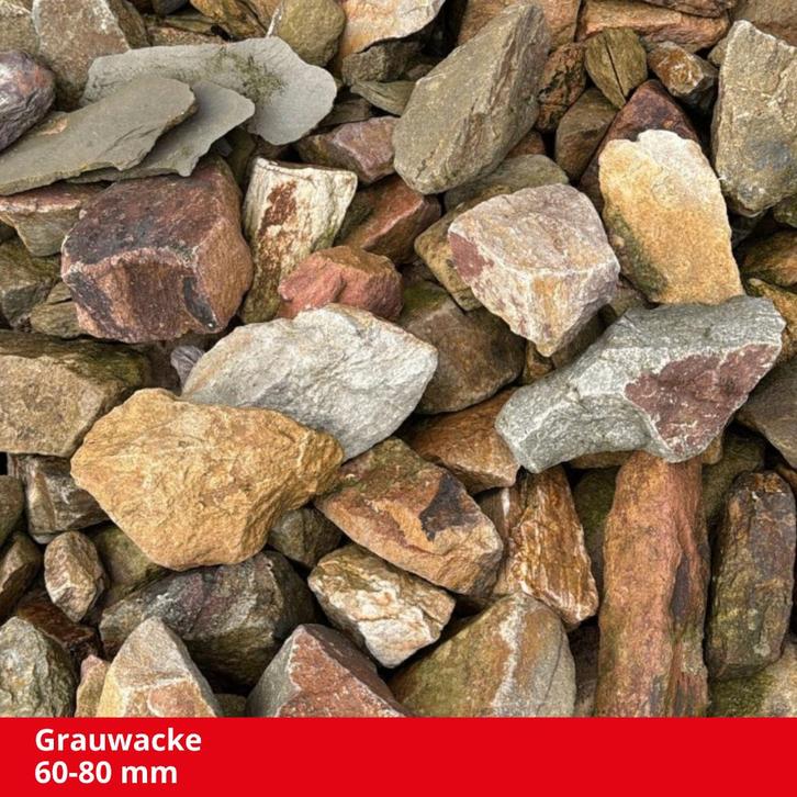 siergrind | grind | big bag grind | wit | grauwacke | yellow, Tuin en Terras, Grind, Keien en Split, Nieuw, Grind, Multi, Kalksteen