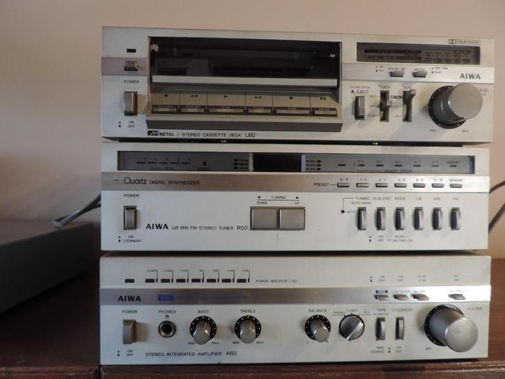 HIFI-set, Audio, Tv en Foto, Stereoketens, Gebruikt, Cassettedeck, Cd-speler, Tuner of Radio, Speakers, Microset, Ophalen