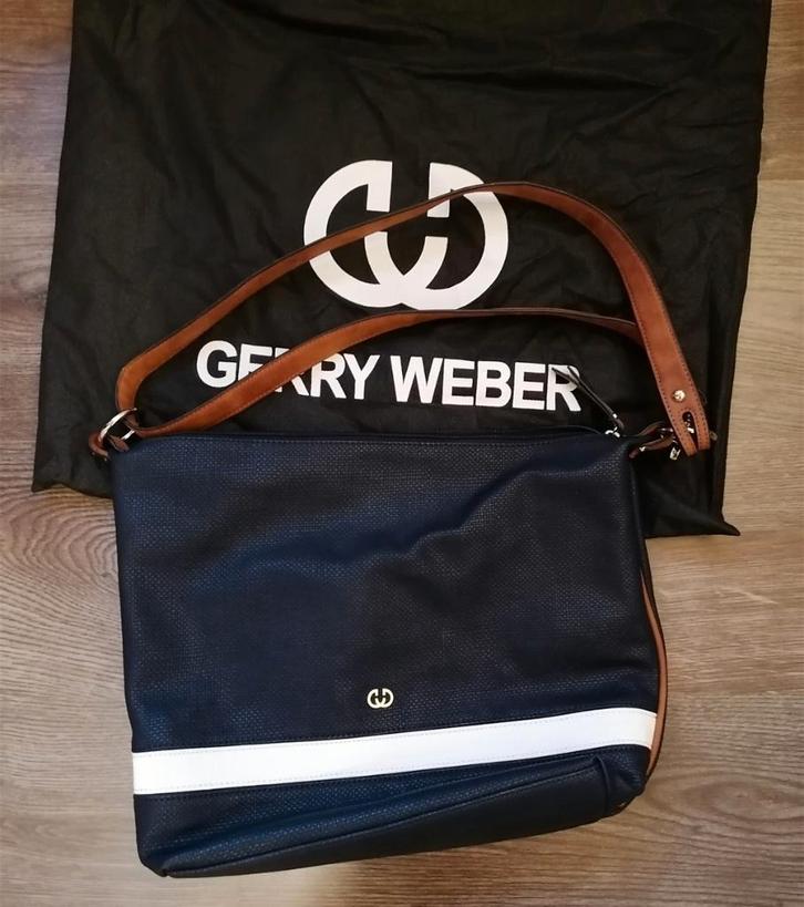 Nieuwe handtas Gerry Weber nog niet gebruikt, Bijoux, Sacs & Beauté, Sacs | Sacs Femme, Neuf, Sac à main, Bleu, Enlèvement