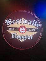 Westmalle trappist reclamebord, Verzamelen, Biermerken, Ophalen of Verzenden, Zo goed als nieuw