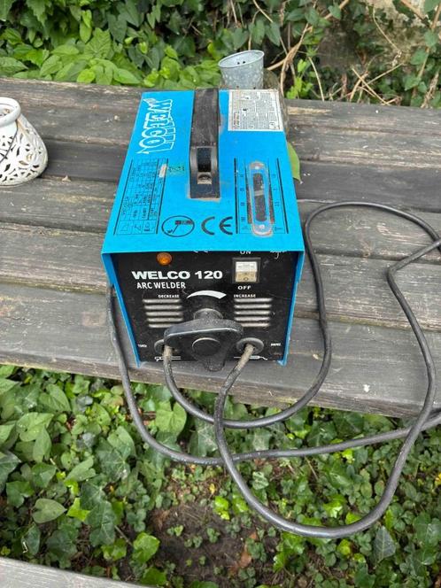 Welco 120 lasapparaat, Doe-het-zelf en Bouw, Gereedschap | Lasapparaten, Gebruikt, Elektroden, Minder dan 150 ampère, Ophalen