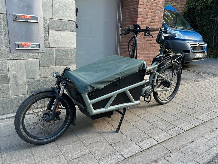 Riese en Muller Load 60 Vario High Speed tundra grey, Fietsen en Brommers, Fietsen | Bakfietsen, Gebruikt, Elektrisch, Ophalen