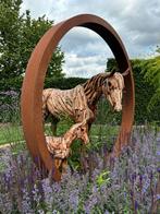 Moongate en acier Corten. Design de jardin, Enlèvement, Neuf