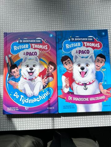 2 nieuwe boeken Rutger en thomas & paco