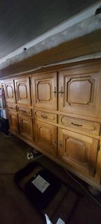 eiken eetplaats, Enlèvement, Utilisé, Klassiek eiken meubels