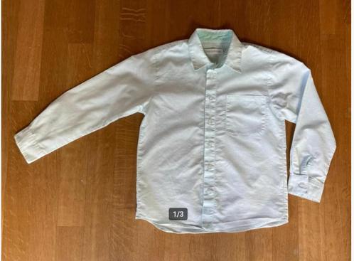 lichtgroen overhemd maat 128 Filou & Friends 8 jaar, Kinderen en Baby's, Kinderkleding | Maat 128, Zo goed als nieuw, Jongen, Overhemd of Blouse