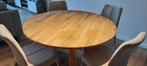 eettafel met 4 stoelen, Ophalen, Zo goed als nieuw, Modern, Vier personen