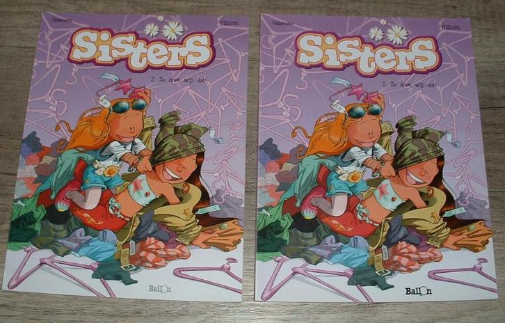 strips uit de reeks sisters ballon media uitgave, Boeken, Stripverhalen, Zo goed als nieuw, Meerdere stripboeken, Ophalen of Verzenden