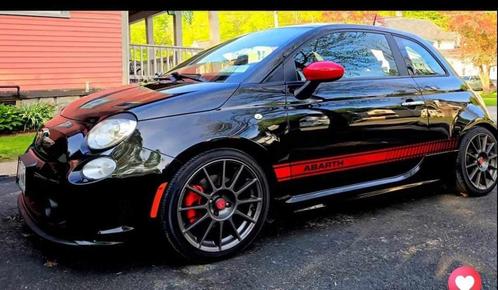Abarth 595 Pista Cabriolet, Auto's, Abarth, Particulier, Overige modellen, ABS, Achteruitrijcamera, Airbags, Airconditioning, Alarm