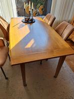 eet-tafel + salontafel, Huis en Inrichting, Ophalen, Zo goed als nieuw, Eikenhout
