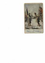 nieuwjaarskaart 1917 van het britse aan het belgisch leger, Verzamelen, Postkaarten | Themakaarten, Ophalen of Verzenden, Voor 1920